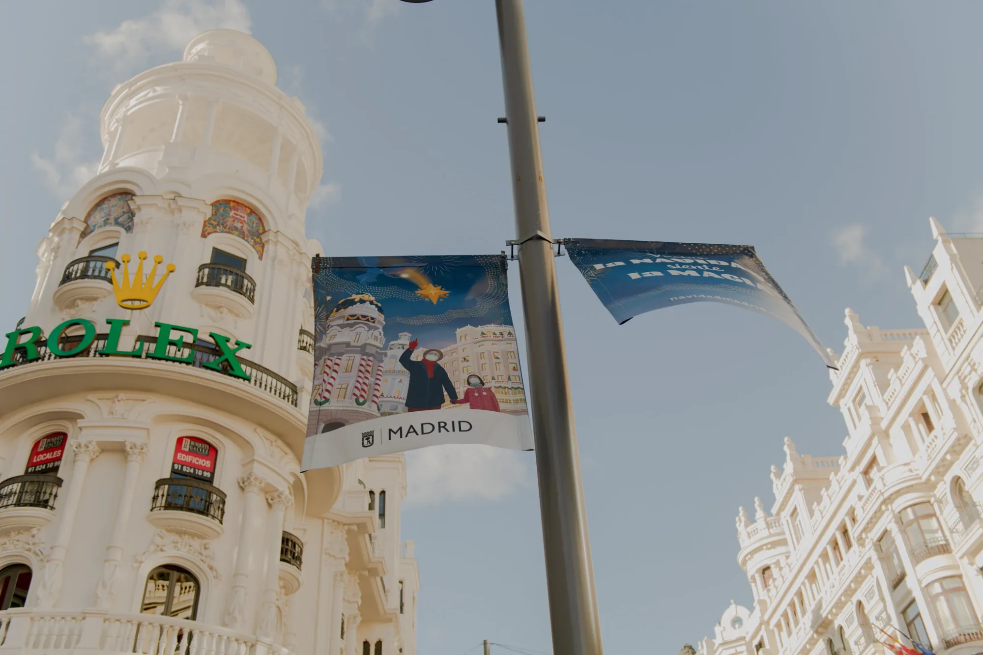 Madrid Navidad 2020 poster concept by Asia Orlando.