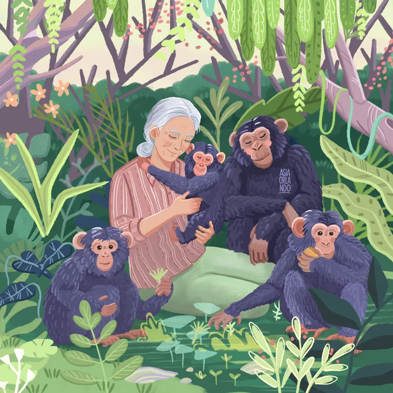 Our Planet Week 2020, illustration by Asia Orlando