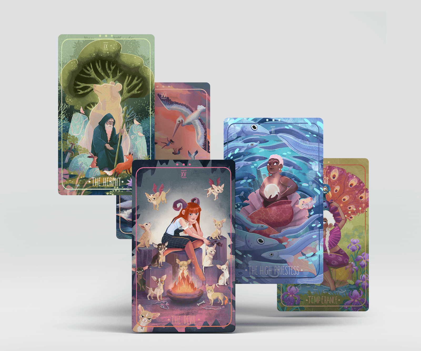 Major Arcana Tarot Cards