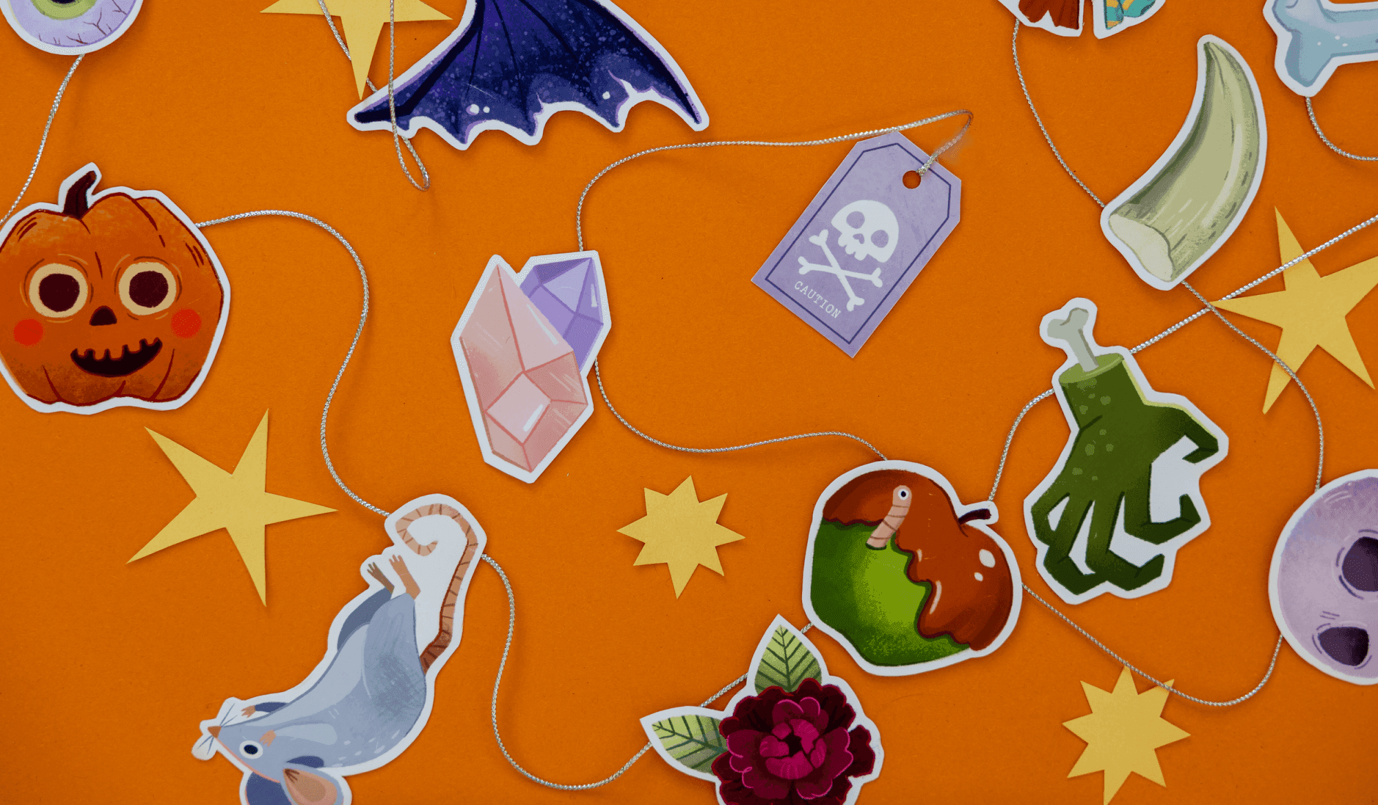 The Witchbrew Halloween Garland